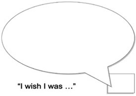 DRAW YOUR OWN 'I WISH I WAS ...... PICTURE